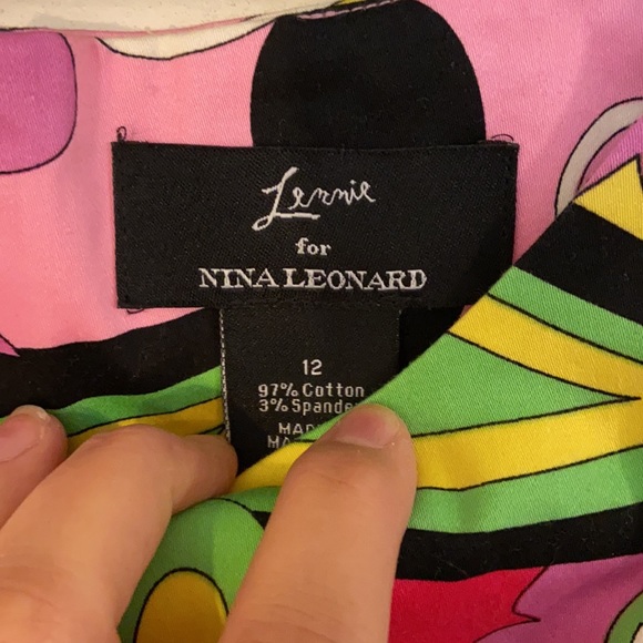 NINA LEONARD practically new sleeveless top. Boutique purchase. - Picture 2 of 4